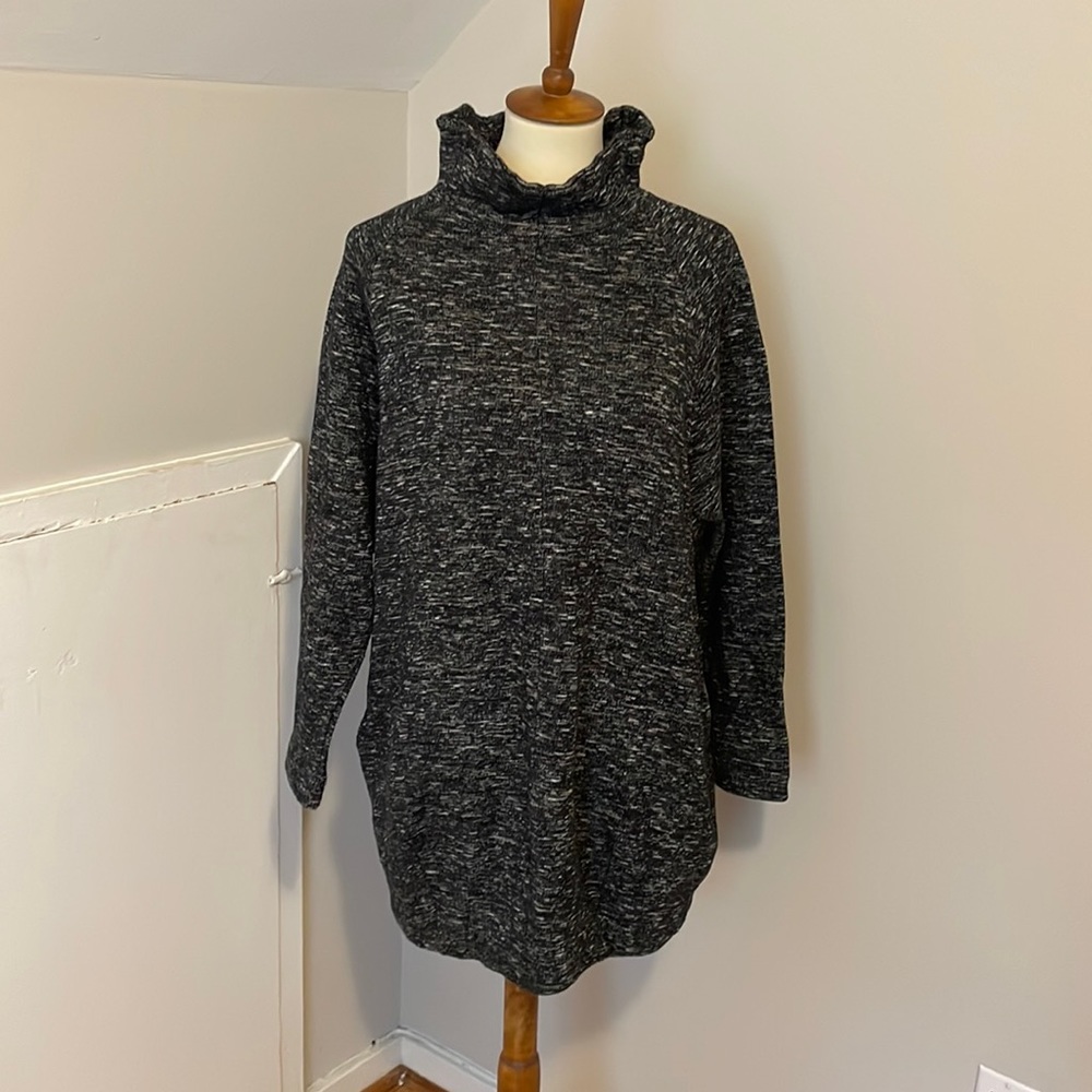 Gray Marled Sweater